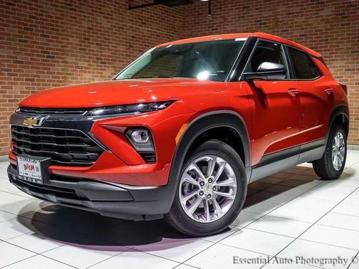 Apex Red 2026 Chevrolet Trailblazer LS