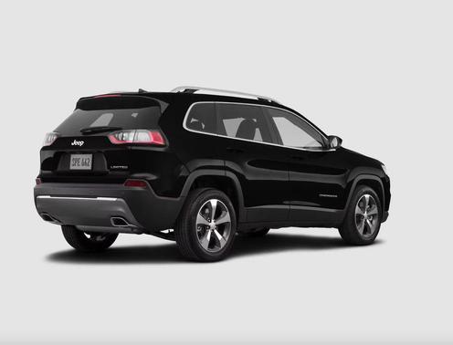Diamond Black Crystal Pearlcoat 2019 Jeep Cherokee Limited