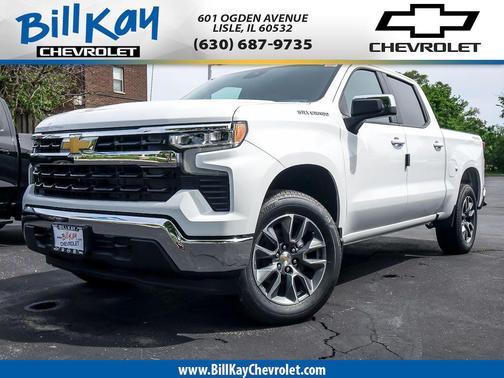 Summit White 2026 Chevrolet Silverado 1500 LT