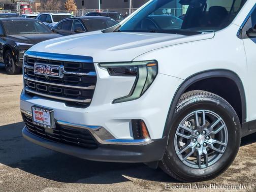 Summit White 2025 GMC Acadia AWD Elevation