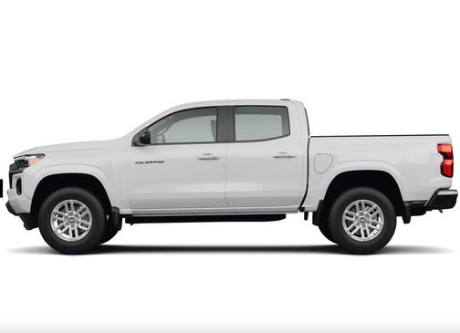 Summit White 2023 Chevrolet Colorado LT
