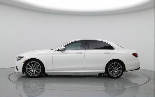 White 2022 Mercedes-Benz E-Class 4MATIC