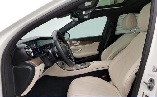 White 2022 Mercedes-Benz E-Class 4MATIC