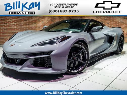 Sea Wolf Gray Tricoat 2025 Chevrolet Corvette E-Ray RWD Convertible 3LZ