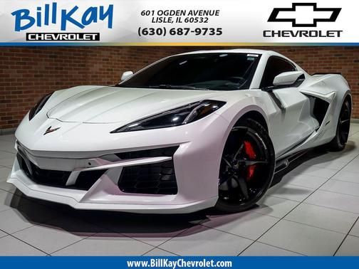 Arctic White 2025 Chevrolet Corvette E-Ray RWD Coupe 2LZ