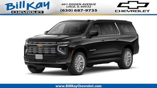 Black 2026 Chevrolet Suburban High Country, 4WD