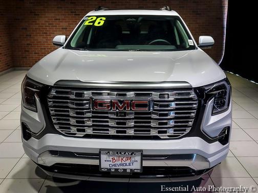 Glacier White Tricoat 2026 GMC Terrain Denali
