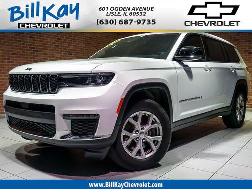 Bright White Clearcoat 2022 Jeep Grand Cherokee L Limited