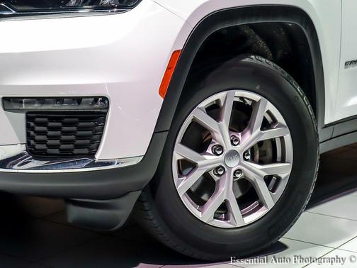 Bright White Clearcoat 2022 Jeep Grand Cherokee L Limited