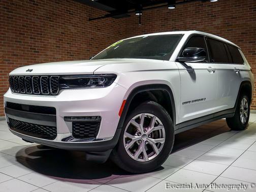 Bright White Clearcoat 2022 Jeep Grand Cherokee L Limited