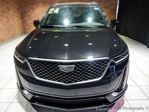 Stellar Black Metallic 2024 Cadillac XT6 Premium Luxury AWD