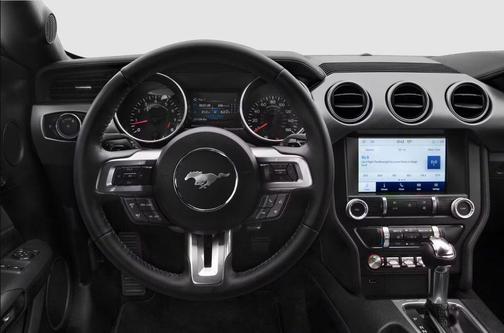 SHADOW BLACK 2023 Ford Mustang EcoBoost Premium