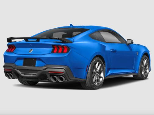 Blue 2024 Ford Mustang Dark Horse Fastback