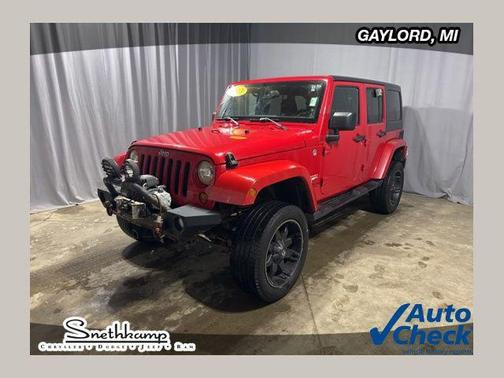 Flame Red Clearcoat 2013 Jeep Wrangler Unlimited Sahara