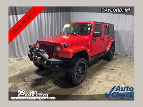 Flame Red Clearcoat 2013 Jeep Wrangler Unlimited Sahara