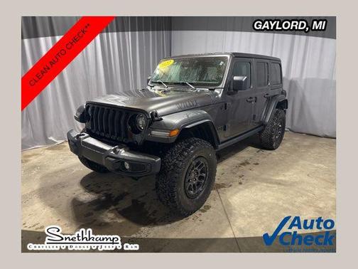 Granite Crystal Metallic Clearcoat 2022 Jeep Wrangler Willys