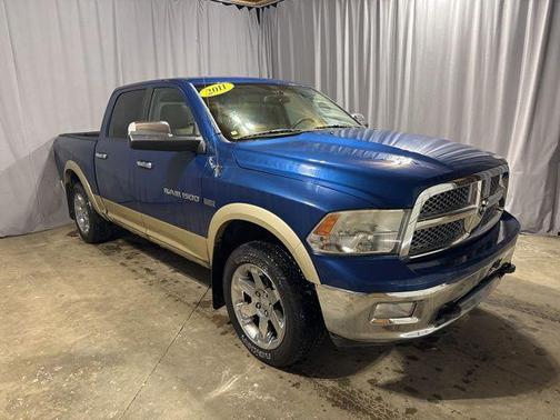 Deep Water Blue Pearlcoat 2011 Dodge Ram 1500 Laramie