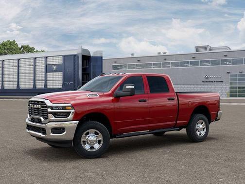 Flame Red Clearcoat 2026 RAM 2500 Tradesman Crew Cab 4x4 6'4' Box