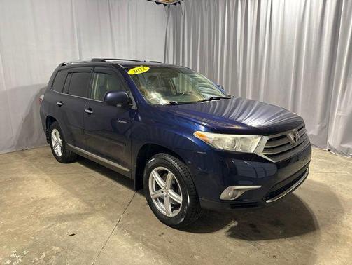 Blue 2012 Toyota Highlander Limited