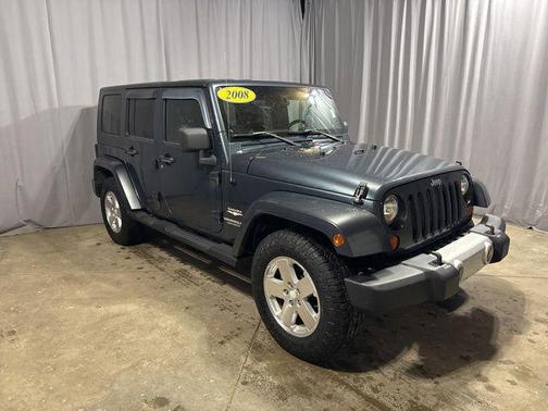 Steel Blue Metallic Clearcoat 2008 Jeep Wrangler Unlimited Sahara