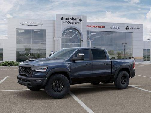 Forged Blue Metallic 2026 RAM 1500 RHO Crew Cab 4x4 5'7' Box