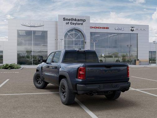 Forged Blue Metallic 2026 RAM 1500 RHO Crew Cab 4x4 5'7' Box
