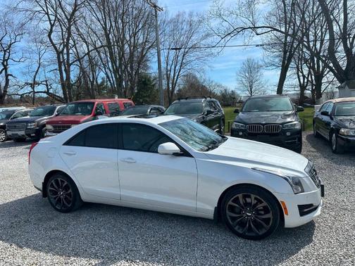 White 2016 Cadillac ATS 2.0L Turbo Luxury