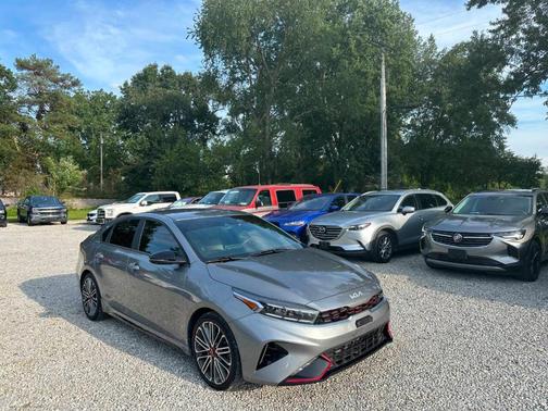 Gray 2022 Kia Forte GT