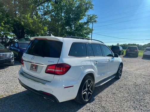 White 2017 Mercedes-Benz GLS 550 Base 4MATIC