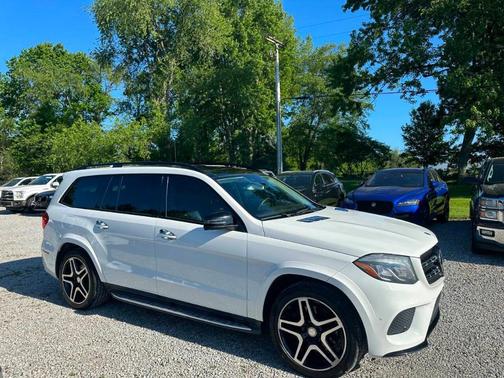 White 2017 Mercedes-Benz GLS 550 Base 4MATIC