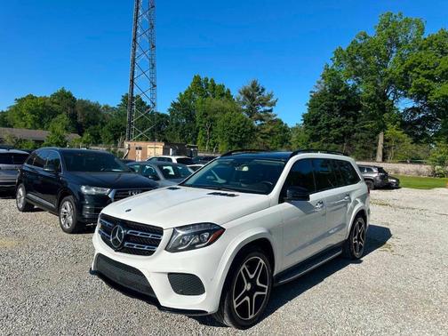 White 2017 Mercedes-Benz GLS 550 Base 4MATIC