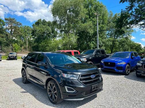 Black 2015 Ford Edge Sport