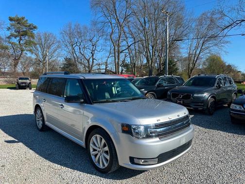 Silver 2014 Ford Flex SEL