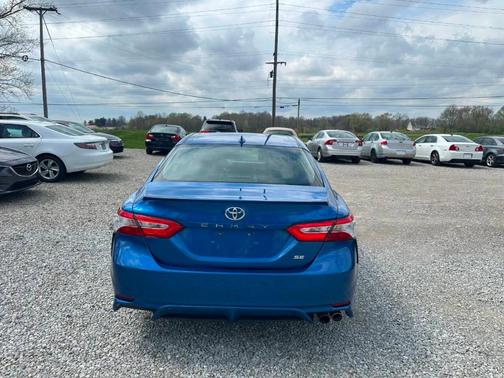 Blue 2020 Toyota Camry SE