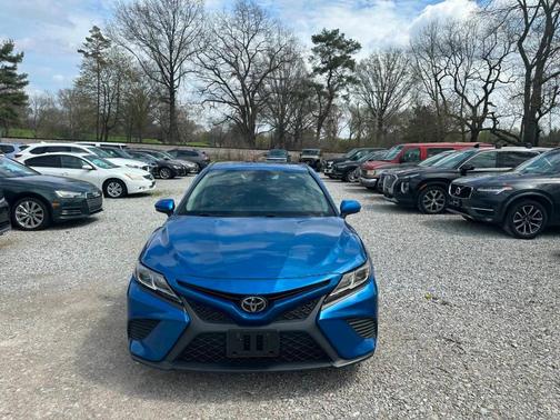 Blue 2020 Toyota Camry SE