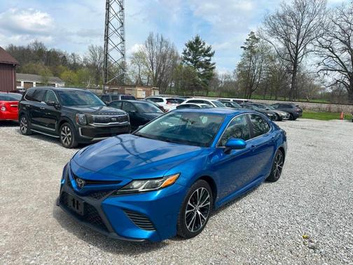 Blue 2020 Toyota Camry SE