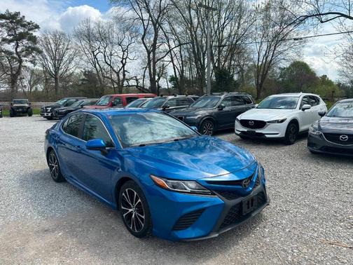 Blue 2020 Toyota Camry SE