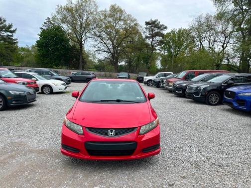 Red 2012 Honda Civic EX
