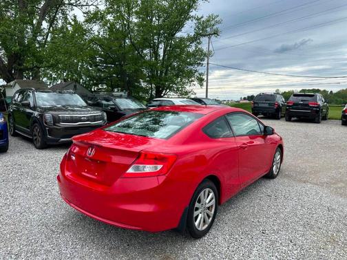 Red 2012 Honda Civic EX