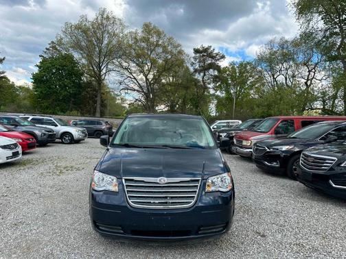 Blue 2009 Chrysler Town & Country LX