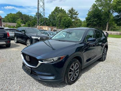 Deep Crystal Blue Mica 2018 Mazda CX-5 Touring