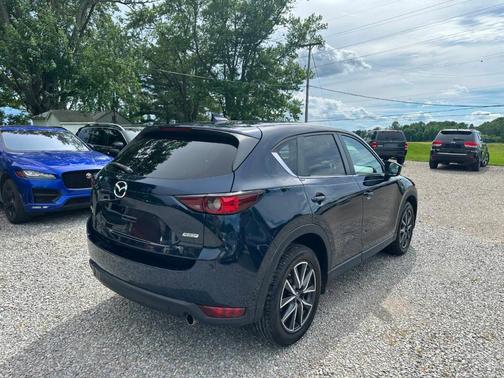 Deep Crystal Blue Mica 2018 Mazda CX-5 Touring