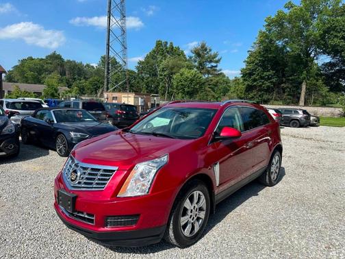 Red 2015 Cadillac SRX Luxury Collection