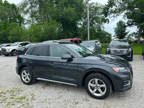 Manhattan Gray Metallic 2021 Audi Q5 45 Premium