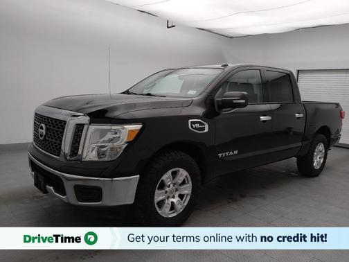 Magnetic Black 2017 Nissan Titan SV
