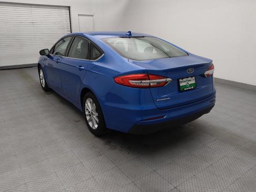 Blue 2020 Ford Fusion SE