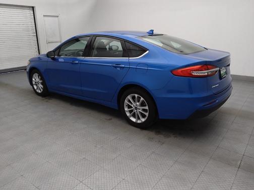 Blue 2020 Ford Fusion SE