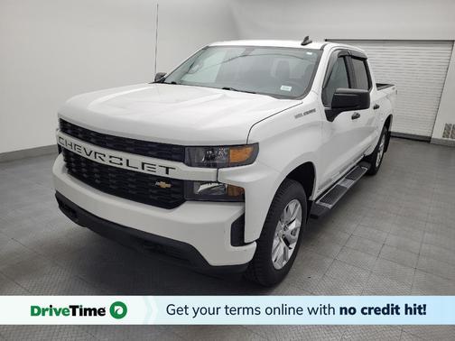 Summit White 2021 Chevrolet Silverado 1500 Custom