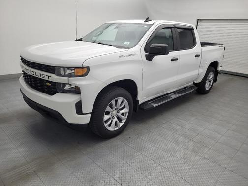 Summit White 2021 Chevrolet Silverado 1500 Custom