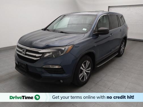 Blue 2017 Honda Pilot EX-L